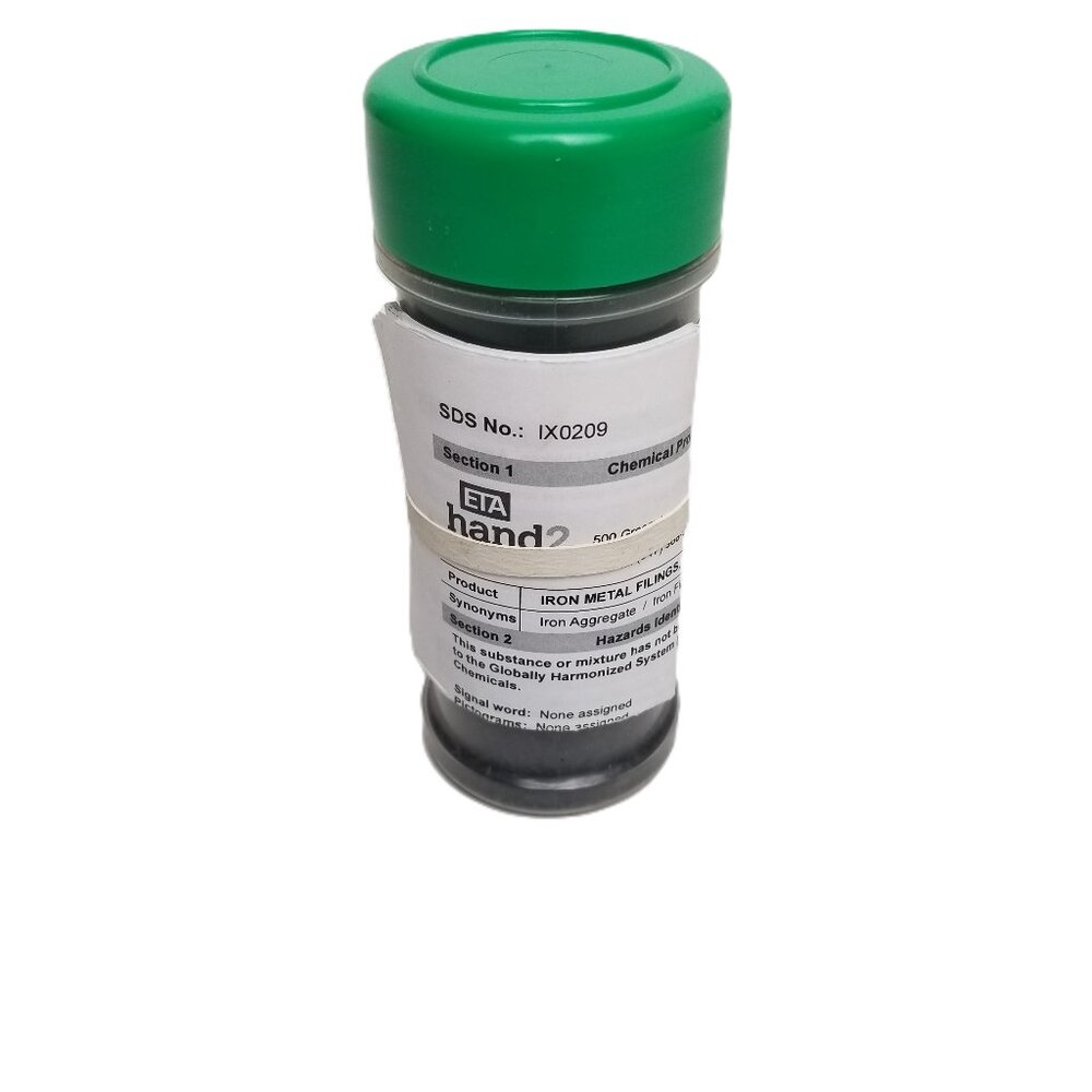 ETA hand2mind Iron Filings 12 oz Science Magnetism STEM Classroom Experiment